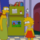 Marge, disheveled Lisa (Fox)